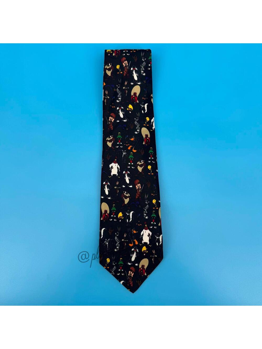 Looney Tunes Mania Vintage 1995 Men's Cartoon Character Tie